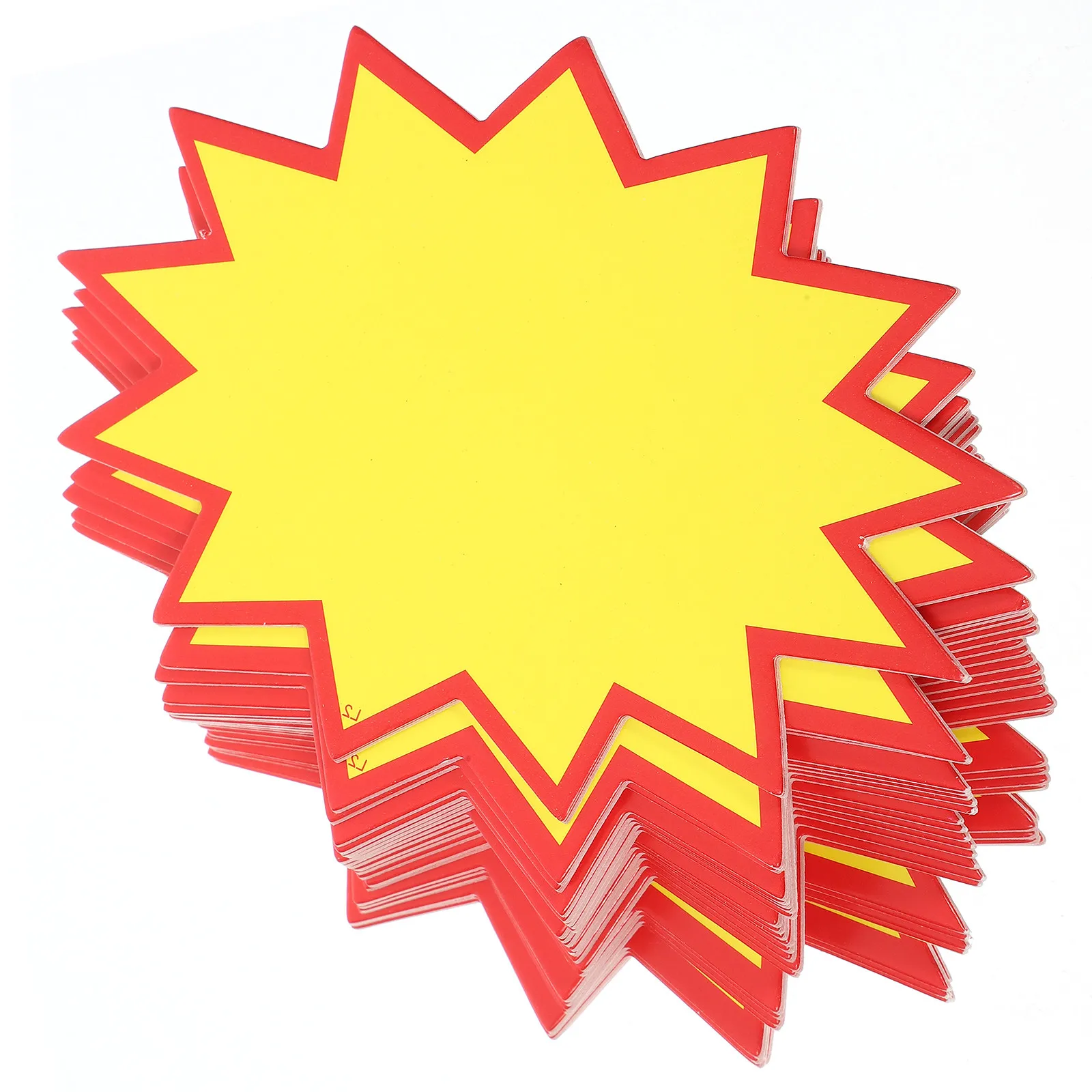 

200Pcs Price Tags Premium Retail Sale Labels Price Burst Signs for Shop Supermarket Display Pricing Advertising Labels