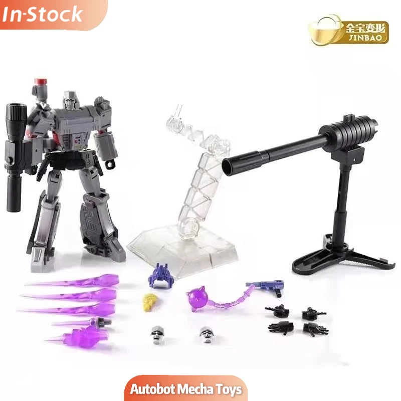 In Stock JINBAO Transformating Toy Metallic Small Scale  KO Pocket War G1 Megatron Action figures Collection Gift Figure Anime