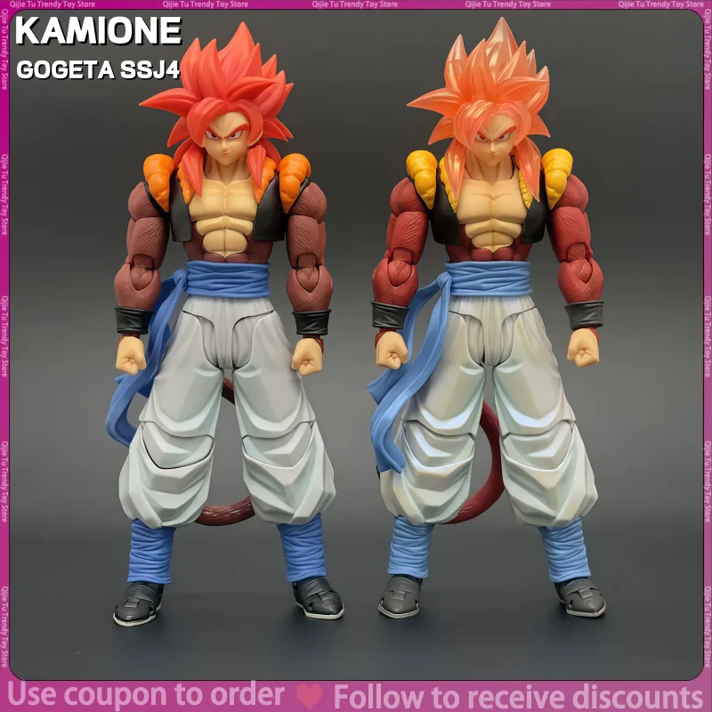 

Genuine Tonsenarttoys Kamione Studio Shf Gogeta Ssj4 Figure Dragon Ball Gt Super Saiyan 4 Gogeta Anime Action Toys Gift Ornament