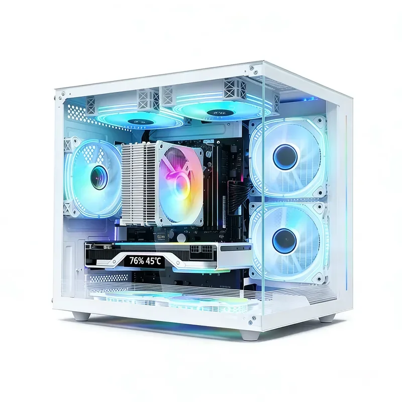 Equipped with Core I5 Gaming Tower PC for Professional Office and Home Use