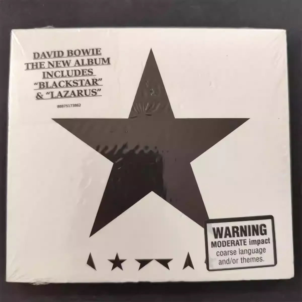 Álbum de Rock Clásico, CD de Música de David Bowie, Blackstar, Lanzamiento en 2016