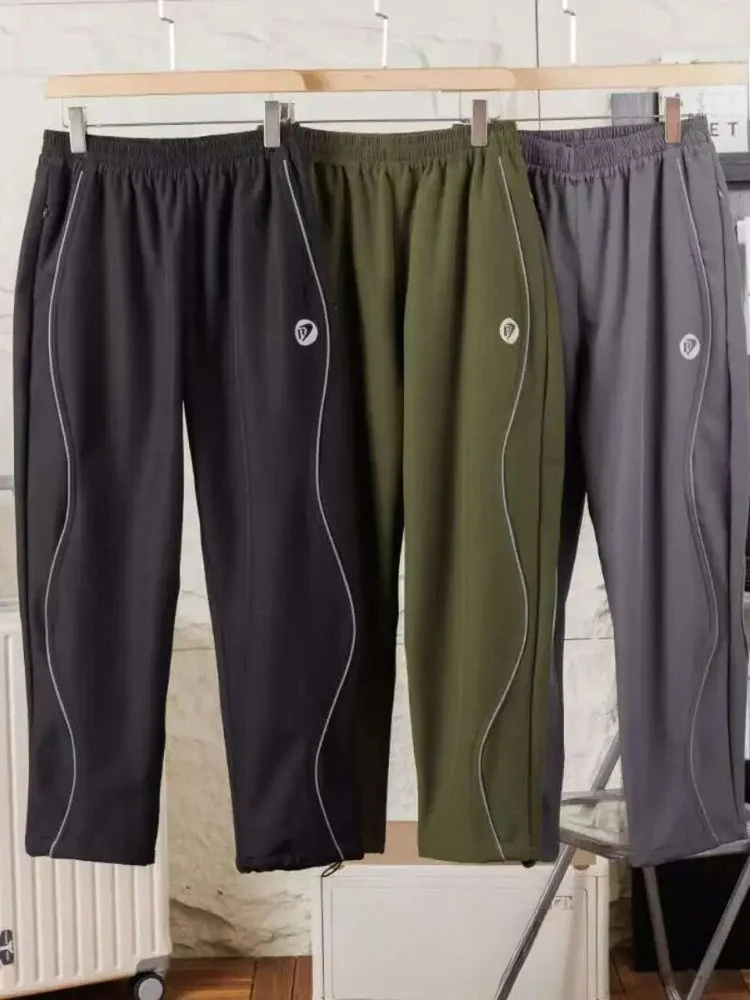 

Outdoor Men's Fce Lined Waterproof Casual Pants Autumn Winter New Arrival 3D Tailoring Comfortable Straight Leg Trousers