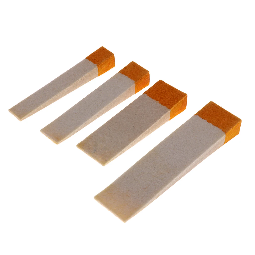 Durable 4x piano felt wedge dampers for pianists piano spare