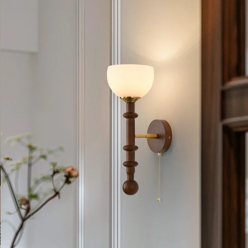 SOURA Contemporary Wall Lamp Retro Creativity Living Room Bedroom Study Room Hotel Villa Model RoomHallway Aisle Light