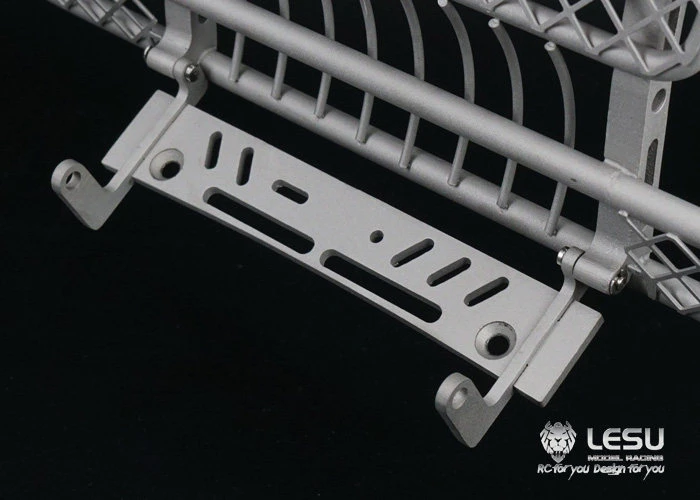 Frontstoßstange Antikollisionsleiste aus Metall G-6104-D für 1/14 Tamiya RC für SCANIA R620 R470 Ferngesteuerter Anhänger Spielzeugteile – Detail 11