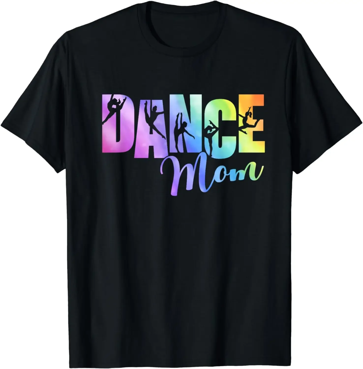 Футболка женская оверсайз с принтом тай-дай для танцев на День Матери