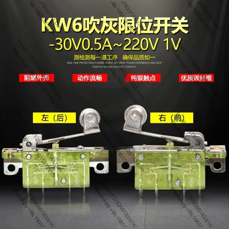 

1 Pair Micro Switch KW6-30V0.5A~220V1A Mainly Used for Power Plant Soot Blower