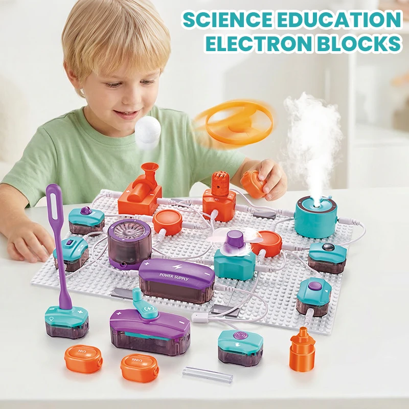 Science and Education Electronic Building Blocks Toys STEM Science