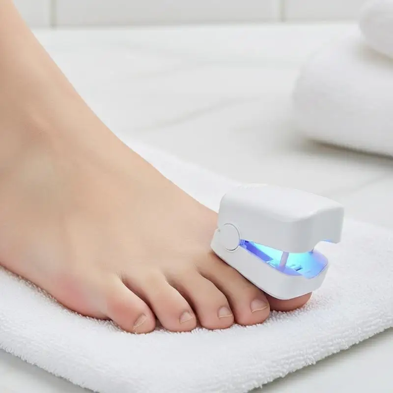 Nail Fungus Cleaning Light Device For Onychomycosis USB Charge Durable Nail Repair Tool Easy To Carry For Travel And Home Use