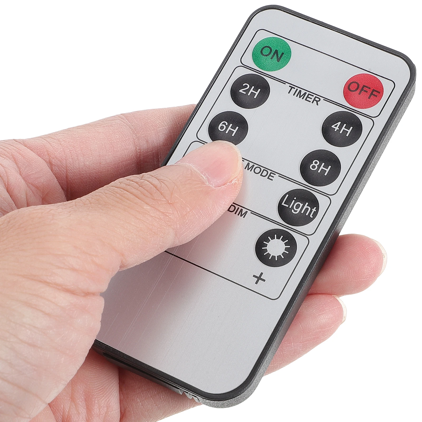 

6 Pcs LED Electronic C les Flameless Operated Warm Light Remote Control Decorative Home Party Wedding Holidays Gifts Led