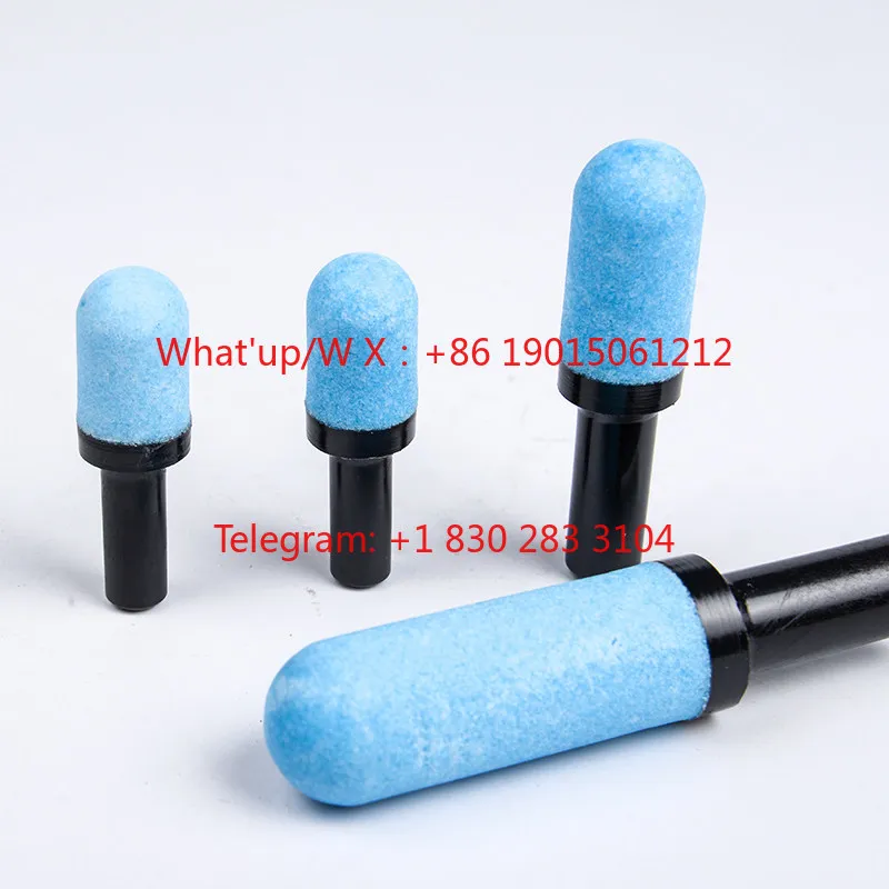 10Pcs All‑Plastic Quick‑Plug Breathable Cap Blue Dust‑proof Noise‑reducing Exhaust S906 Round Head