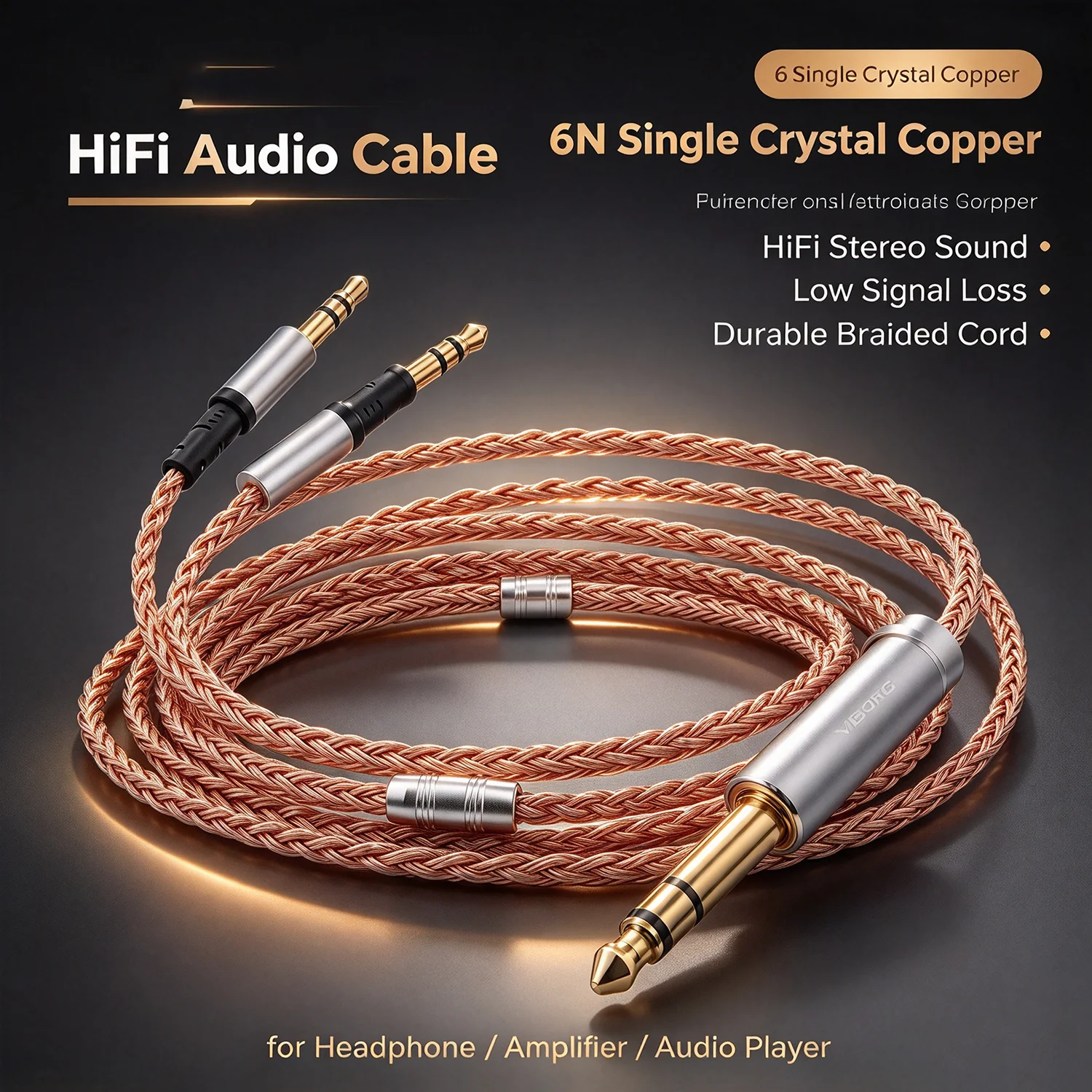 ath-r70x、r70xa用-16芯-7n-occ-イヤホンアップグレードケーブル、25trs、35mm、635mm、44mm、4ピン、xlr、hifiヘッドホン交換用コード