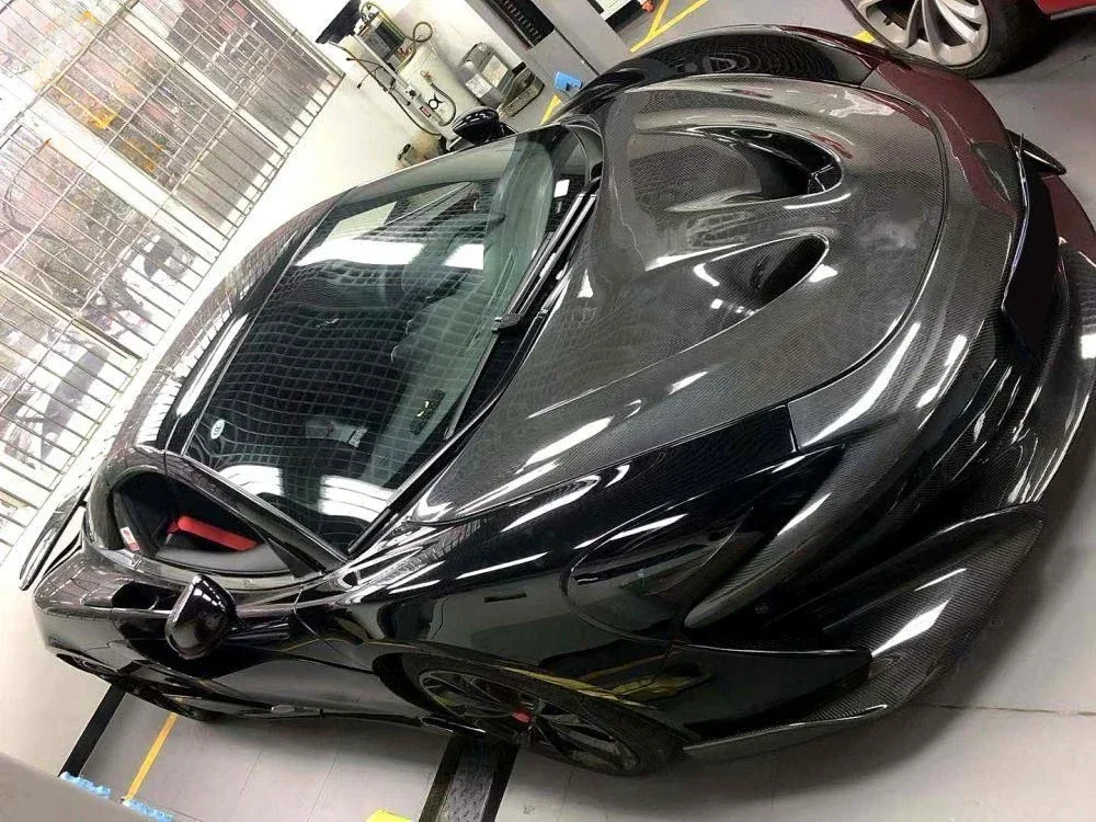 Type P1 dry carbon fiber hood for McLaren 540C 570S 570GT hood Car