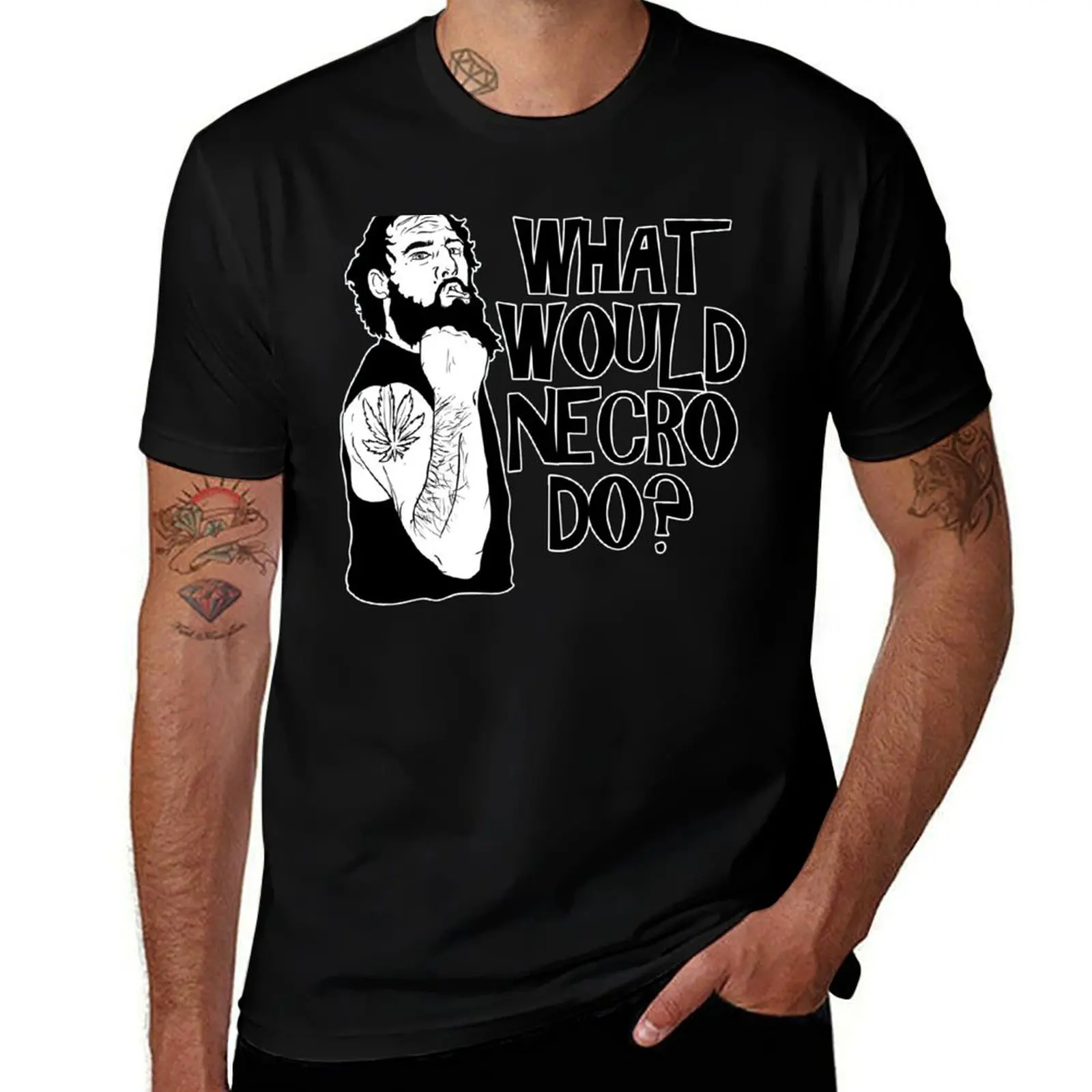 What Would Necro Do? T-Shirt shirts graphic tee anime tshirt essential t shirt sports fans shirts graphic tee men