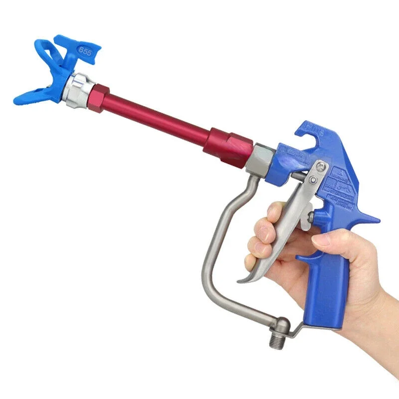 PISTOLA DE PULVERIZACIÓN para riego de jardín, herramienta de limpieza de coche, pulverizador de pintura sin aire, 15cm/30cm