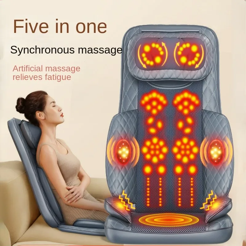 

Shoulder Cervical Spine Multi-functional Kneading Massage Chair Back Waist Whole Body Automatic Home Car Massage Cushion