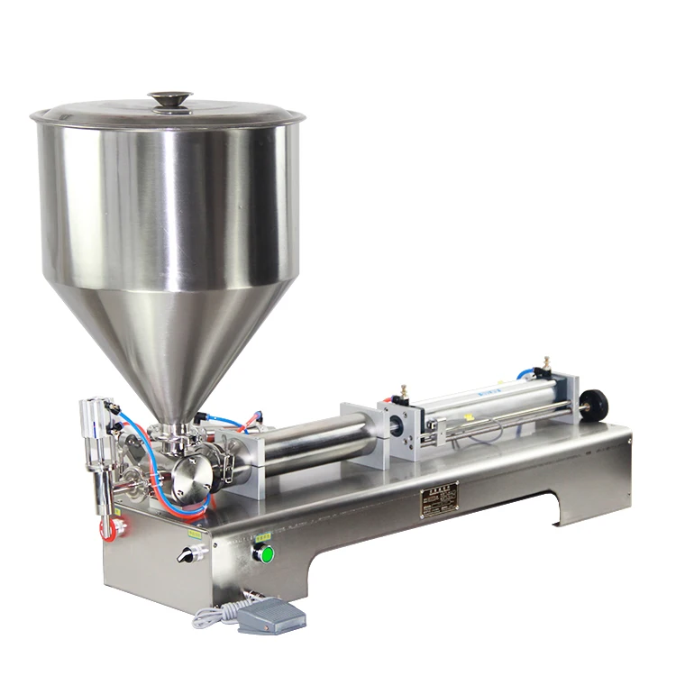 Piston‑Driven Automatic Paste Liquid Filling Machine, Food Grade Bottle Filling Equipment