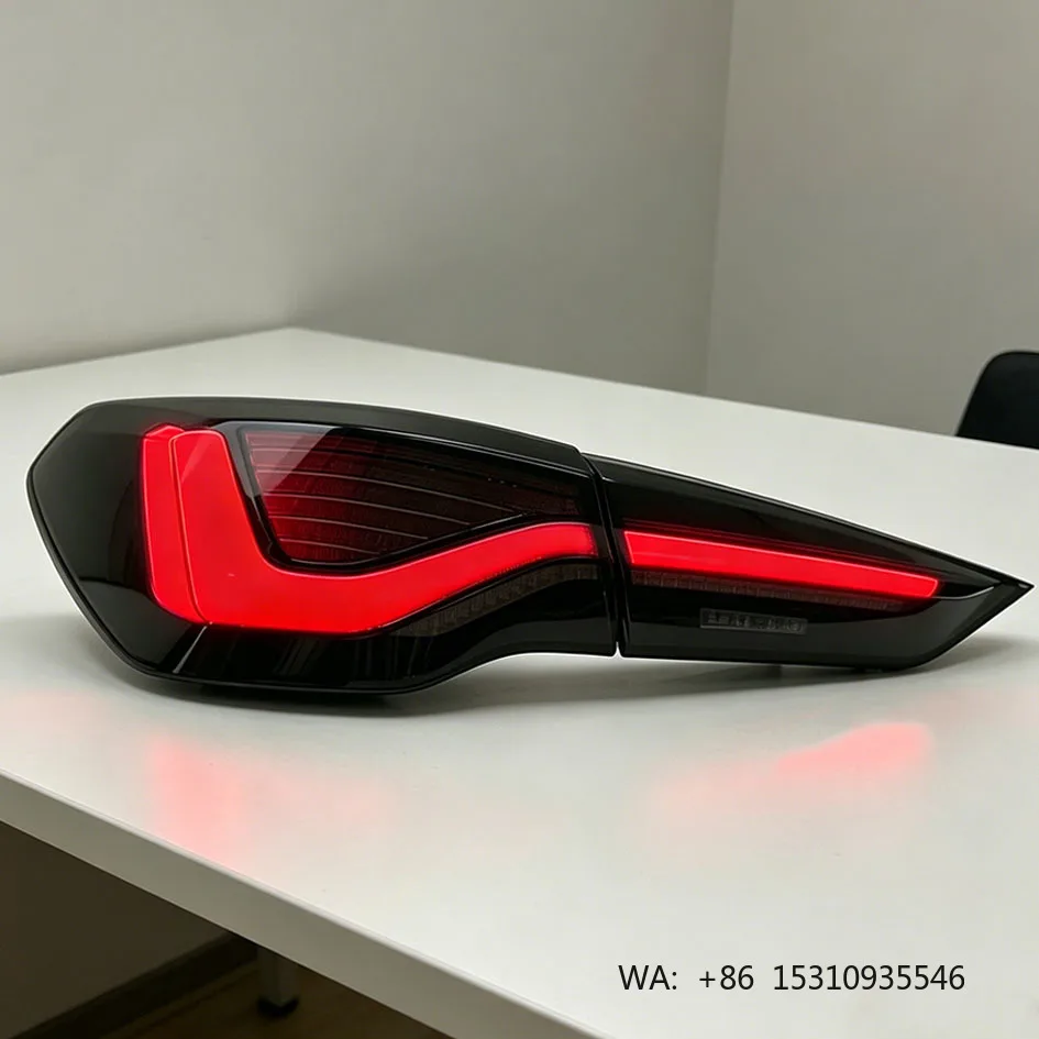 Venom Style LED Tail Lights for BMW 4 Series G22 G82 M4 2020-2022 CSL Laser Light Bar Plug & Play