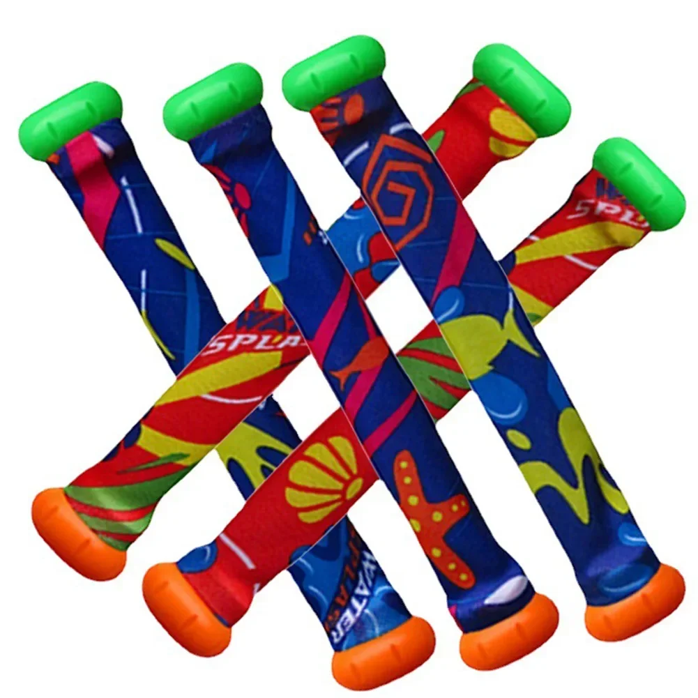 5Pcs 18*3cm Underwater Diving Dive Stick Toy Underwater Swimming Diving Pool Toy Under Water Games Training Diving Sticks