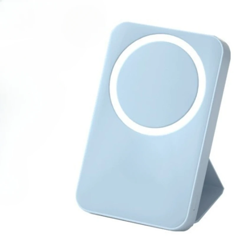 For IPhone Samsung Wireless Magnetic 10000mAh Power Bank with Foldable Stand Portable 5000mAh External Auxiliary Battery