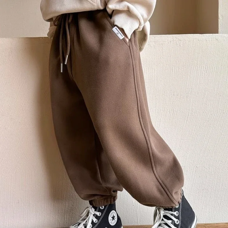 

Одежда для маленьких детей, весенние тонкие спортивные брюки для девочек, осенние детские однотонные повседневные спортивные штаны для мальчиков, шаровары до щиколотки, От 3 до лет