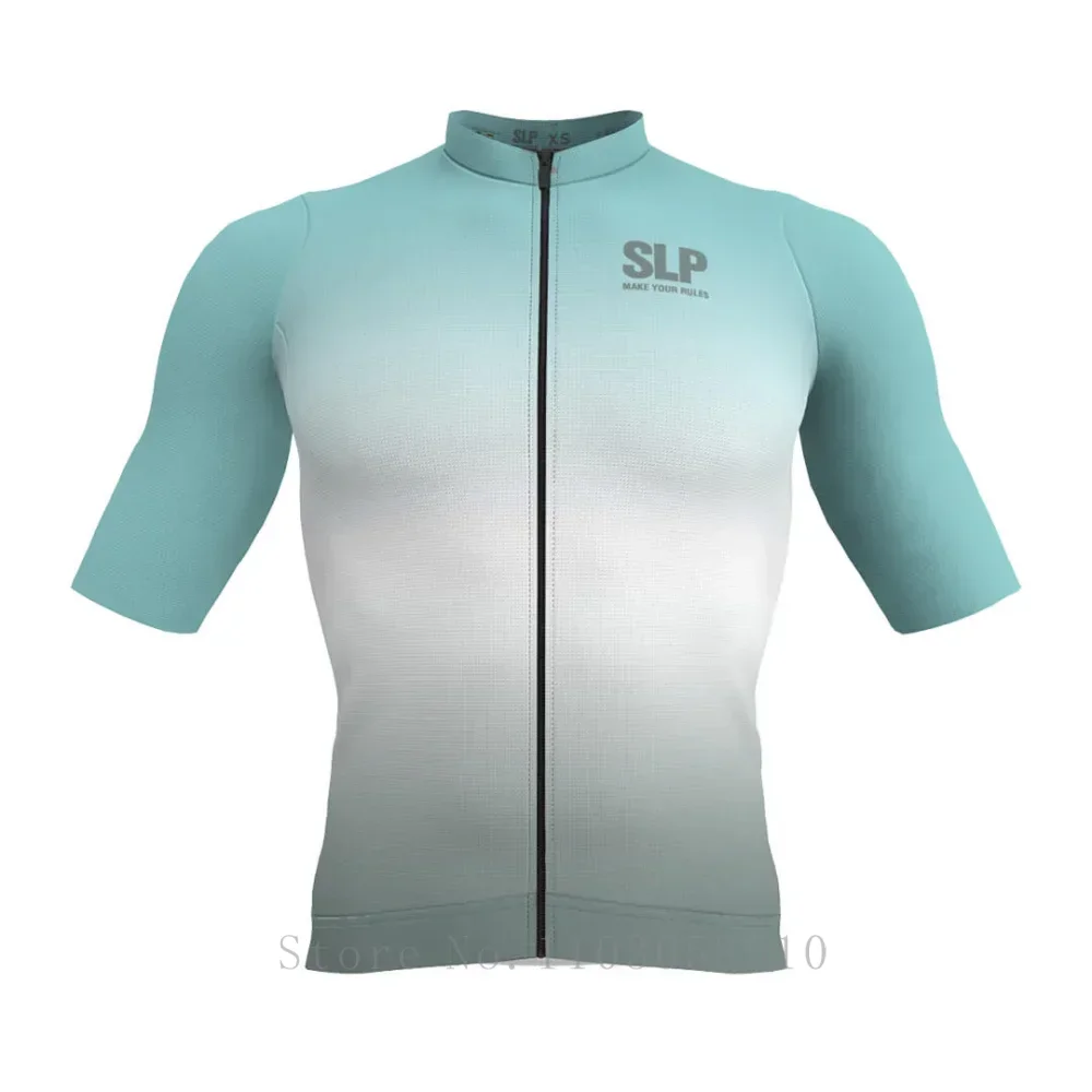 SLP Man Cycling Maillot High Speed Slim Fit Cycling Jersey Man Aerodynamics Cycling Clothes for Men lightweight Quick Dry upf50+