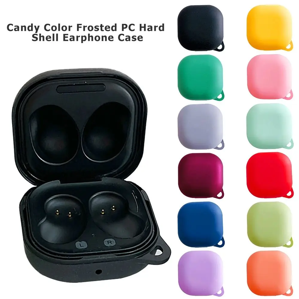 Harte PC-Kopfhörerhülle für Samsung Galaxy Buds Live Buds2 Pro Buds FE Cover Candy Color Schutzhüllen für Samsung Buds Pro.