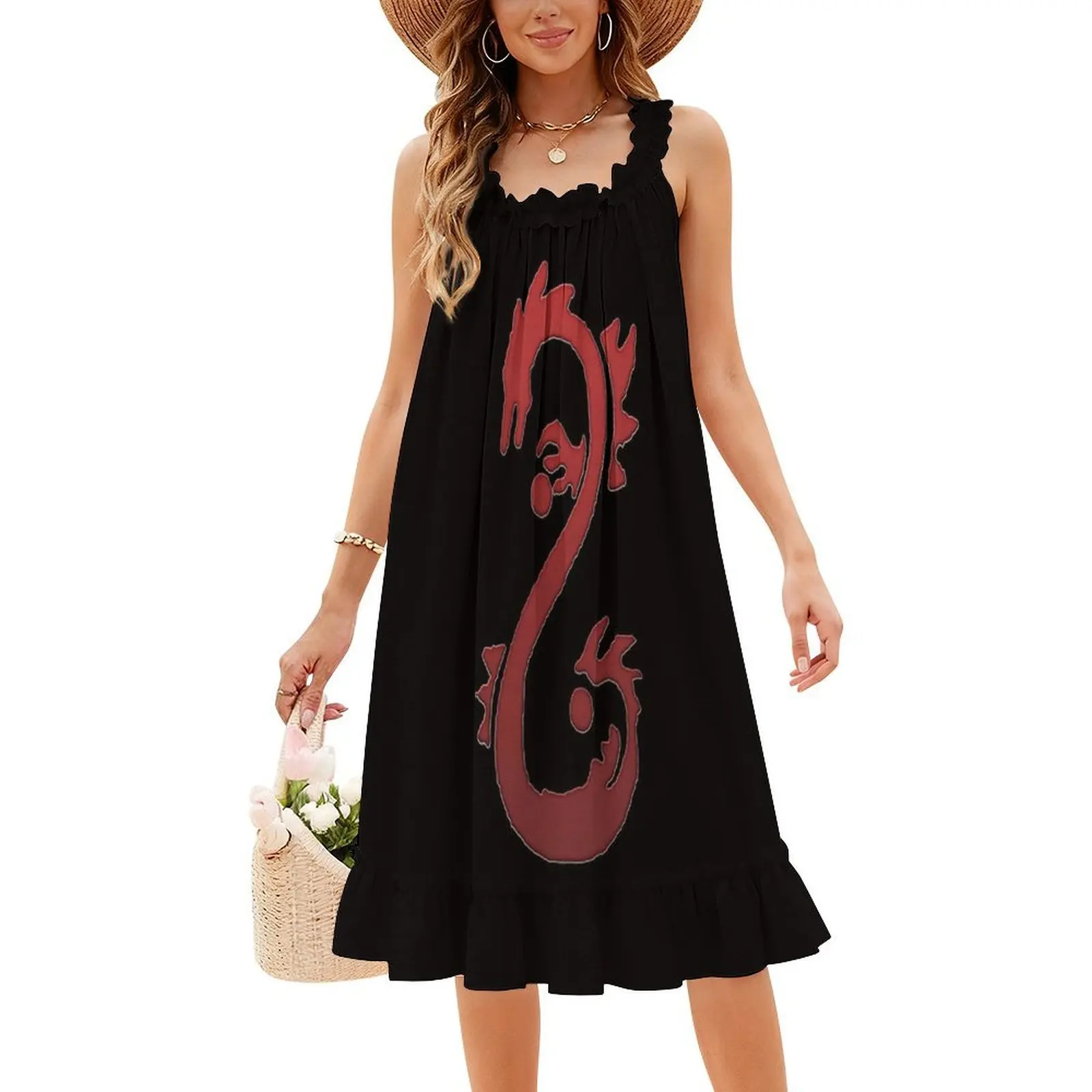 فستان Outlaw Star على الطراز الكوري للنساء فستان كاجوال أنيق للحفلات أو الارتداء اليومي Outlaw Star Outlaw Star Anime Womens