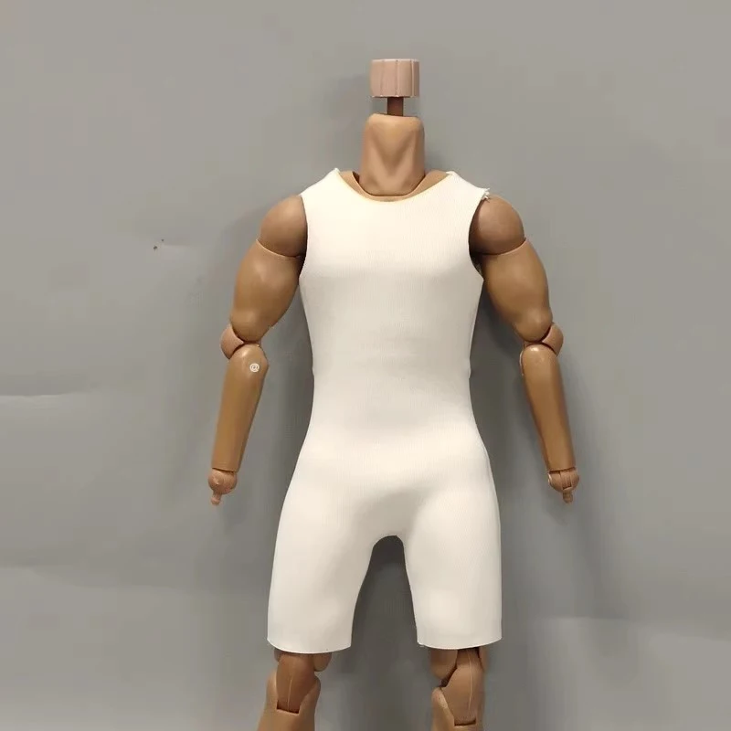 

1/6 Soldier Body Fattening Clothes Thickened One-Piece Underwear Onesie High Quality Model Fit 12'' Action Figure In Stock