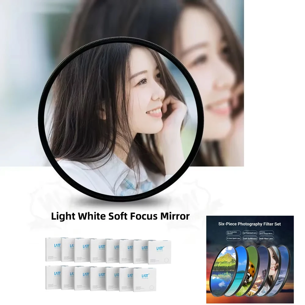 UV CPL Polarizing ND Star Light Macro Soft Light Filters 49 52 55 58 62 67 72 77 mm For Nikon Canon Sony Fujifim Olympus Camera image 2