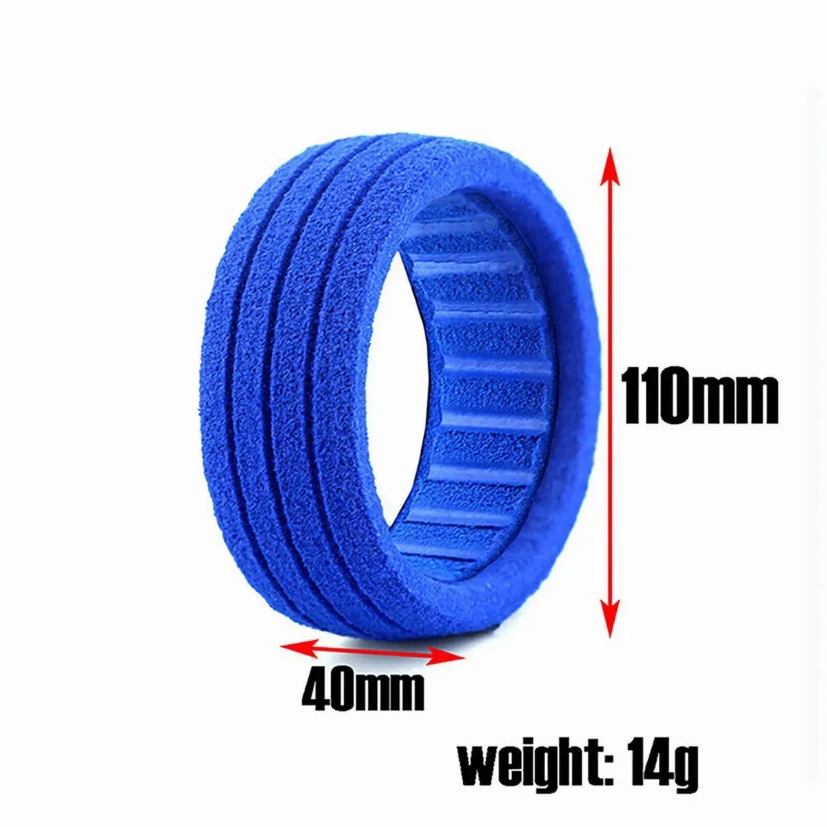 4pcs 1/8 Rc Car Tyres Foam Inserts (Inner Tyres / Tires) for 1:8 RC Car Tyre Buggy HPI
