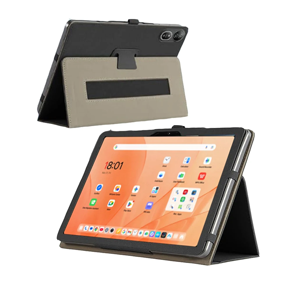 Etui Funda do Blackview Mega 12 5G, 12,2 cala, składana podstawka ochronna z uchwytem na rysik i paskiem na nadgarstek, ochrona — zdjęcie produktu 3