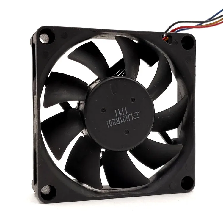 DSSC0715R2L 12V 0.3A 7020 4-wire PWM Intelligent Temperature Control Cooling Fan image 4