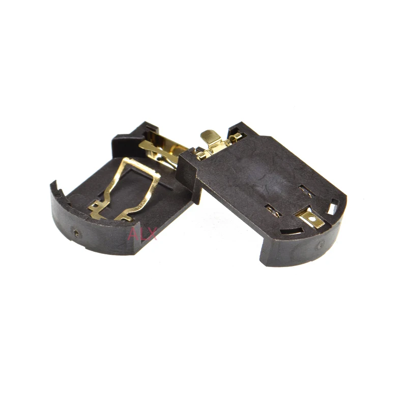 10pcs Cr2032 Battery Holder Coin Cell Button Socket Holder Case Cr2032 Coin Cell Button Battery Holder Mounting Base