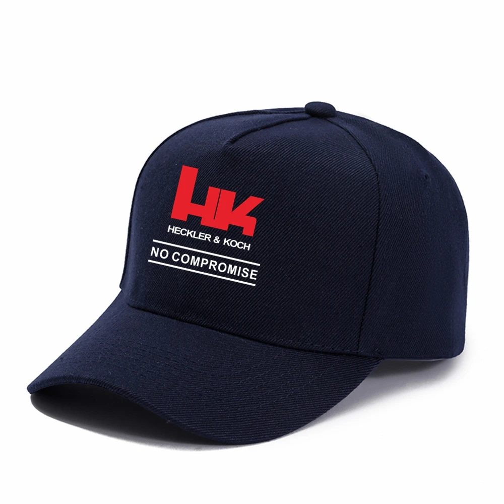 Shooting H&K Heckler Koch Baseball Cap HK MP5 G3 G36 USP Pistol Punisher XM25 Hip Hop Hats Men Snapback Caps Sun Hats