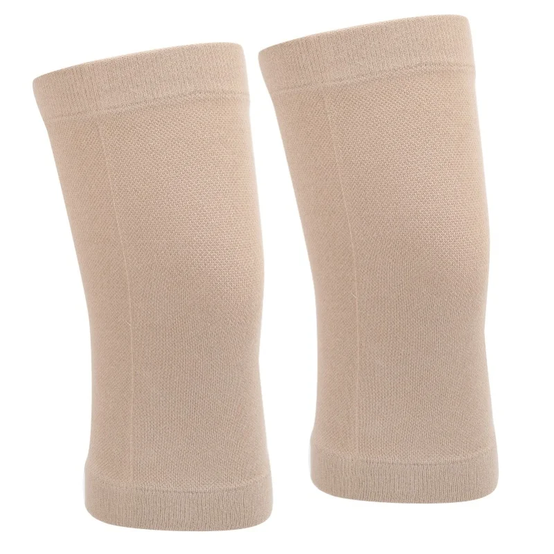 2pcs Compression Knee Sleeve Ultrathin Cotton Seamless Knee Brace Support For Pain Relief
