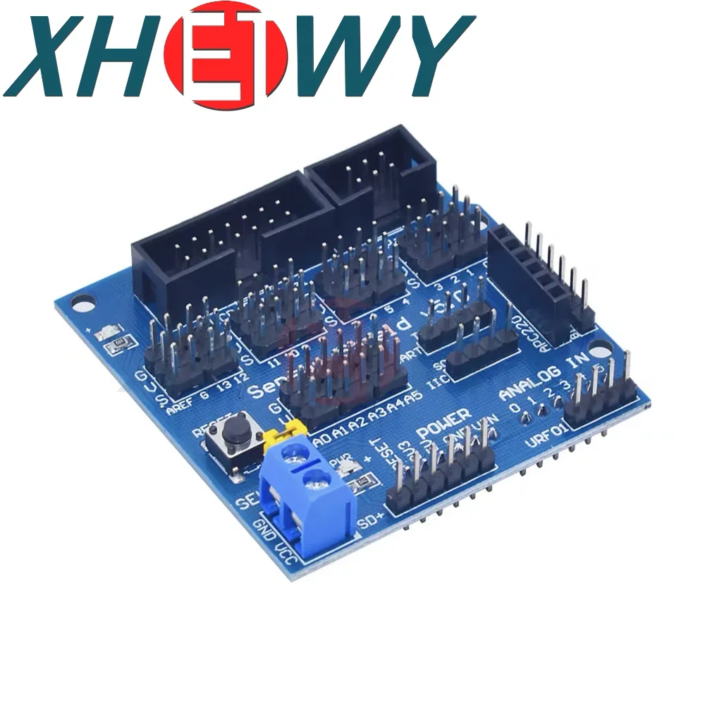 Uno R3 Kleur Pin Sensor Kleur Uitbreidingsbord Sensor Afscherming V5.0 Elektronisch Bouwsteen Expansiescherm V5