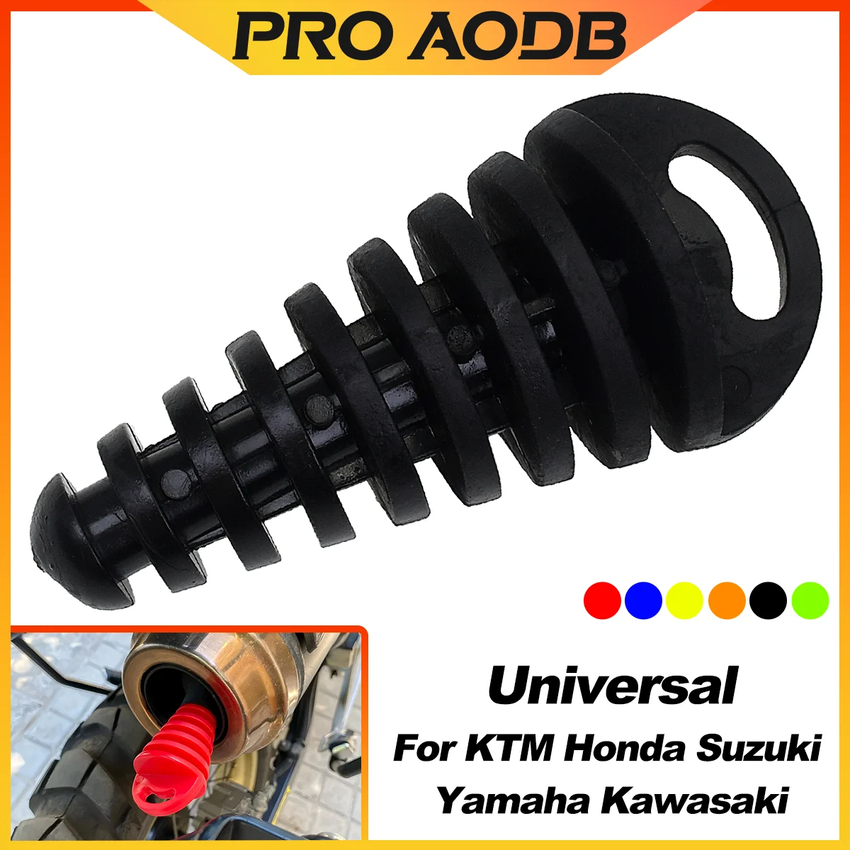 Universal motocicleta atv tubo de escape plug tubo de escape pvc sangrador de ar lavagem para ktm yamaha honda kawasaki suzuki acessórios