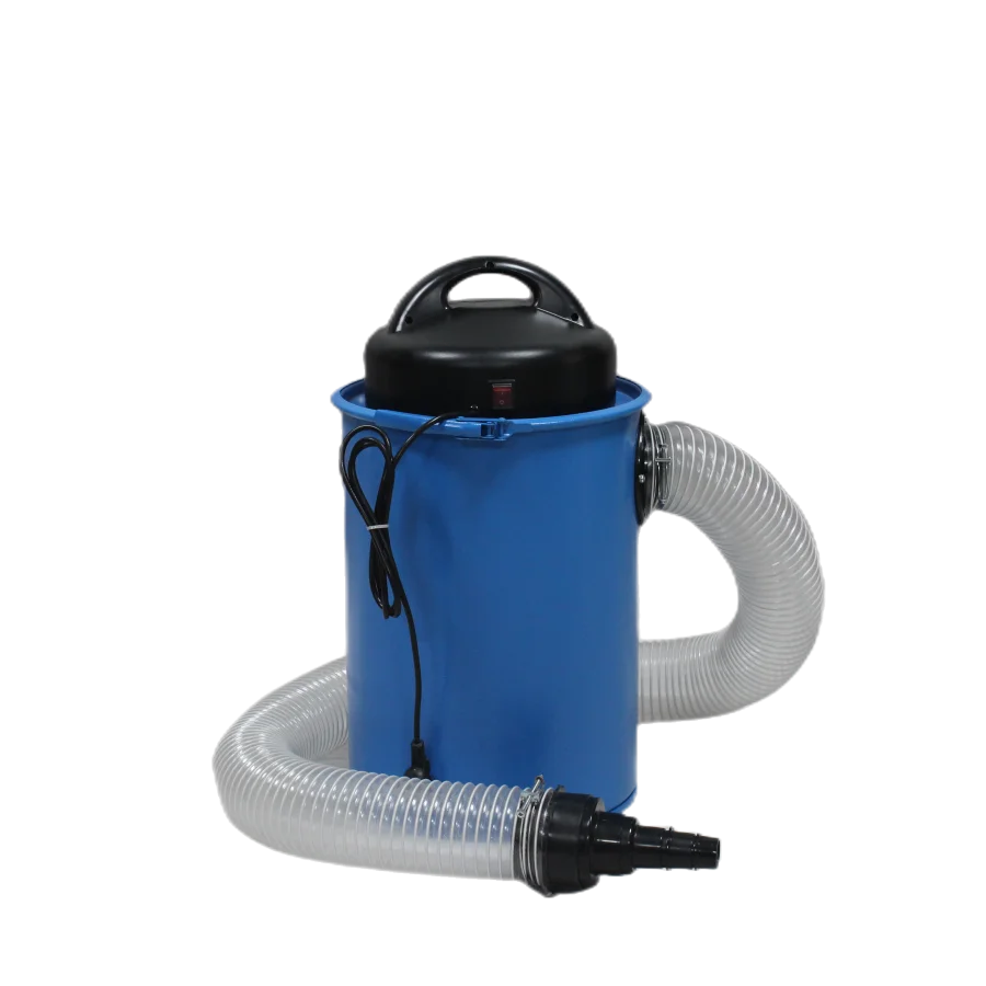 سعة كبيرة صناعة النجارة العمودية المحمولة طبل فراغ مجمع الغبار الخشب