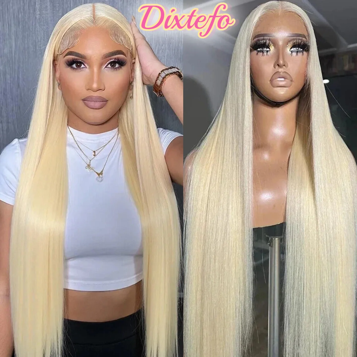 

Светло-русые парики из натуральных волос 613 Blonde, 13x4, 13x6, HD, прозрачные, с прямым кружевным фронтом, 36 дюймов, для женщин