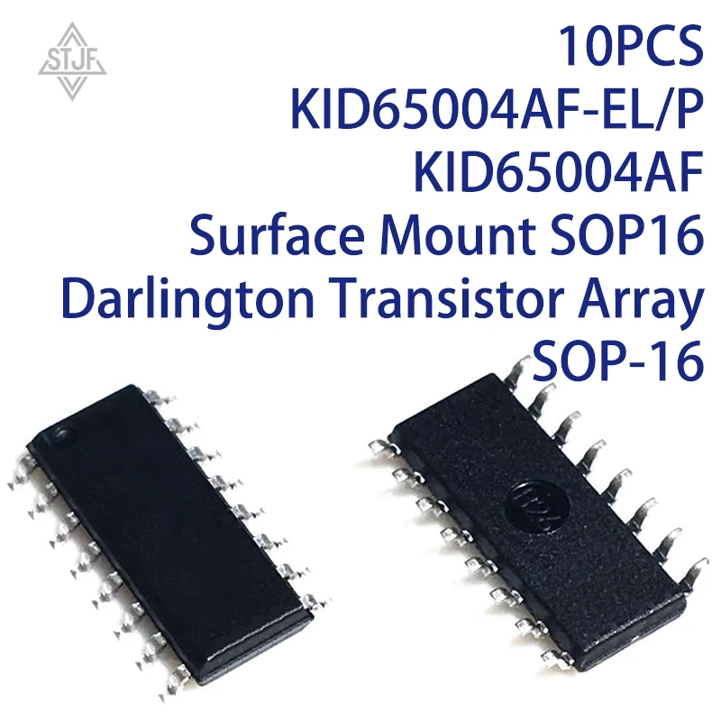 10PCS KID65004AF-EL/P KID65004AF Surface Mount SOP16 Darlington Transistor Array SOP-16