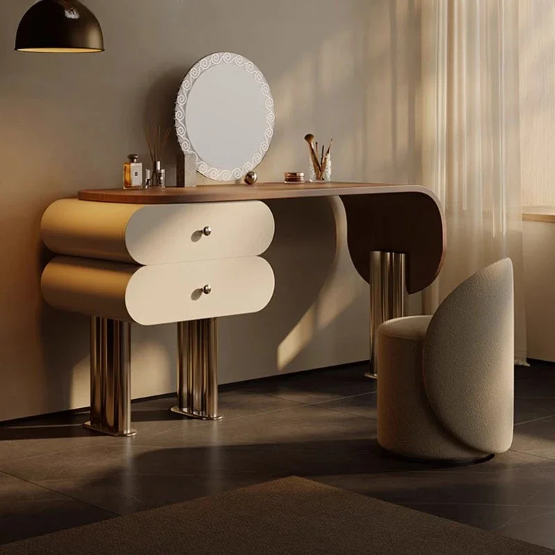 

Modern Makeup Dressing Table Minimal Aesthetic Living Room Storage Dressing Table Design Large Coiffeuse De Chambre Furniture