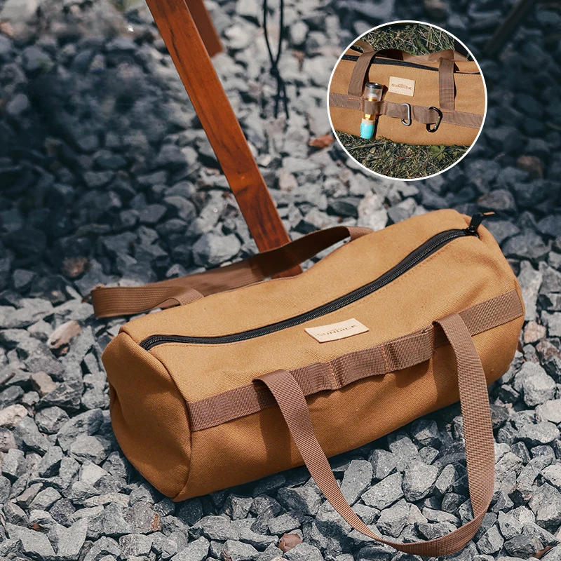 

Outdoor Picnic Carrying Case Camping Bag Cutlery Pouch Larg Capacity Tableware Handbag Portable for Travel Supplies