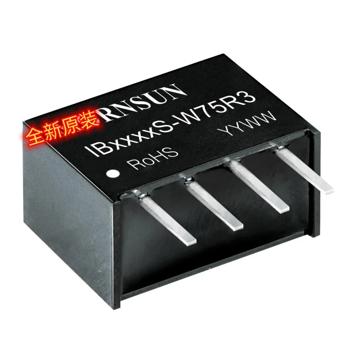 

IB2405S-W75R3 Jinshengyang DC-DC power module 24V to 5V150mA isolated 1500V voltage regulator