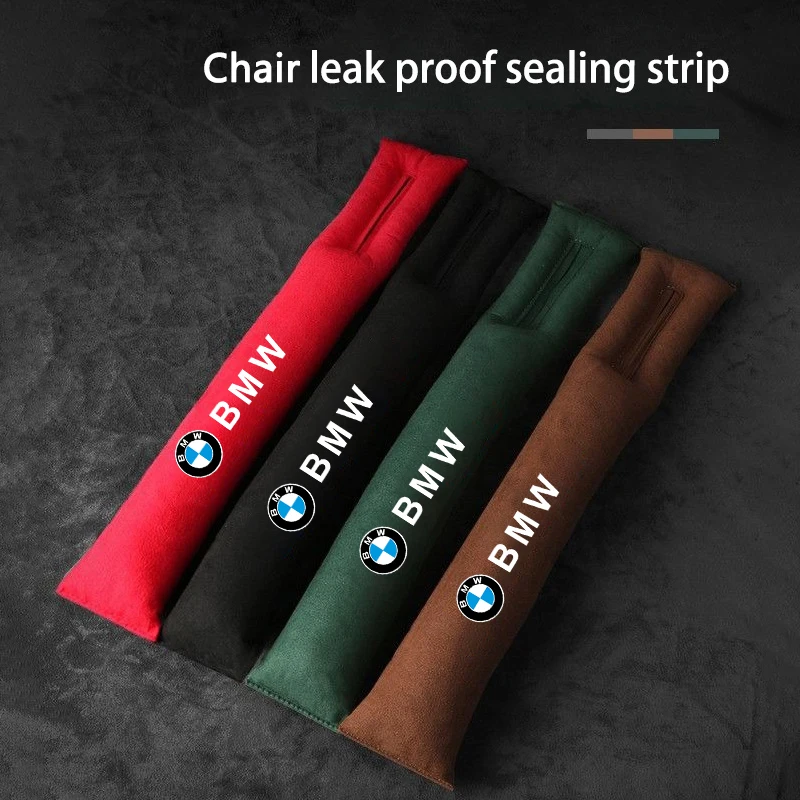 Car Seat Gap Filler Auto Seats Leak Stop Pad Leather Leak Pads Plug Spacer for BMW M Performance E39 E46 E60 E90 E30 E36 E87 F10