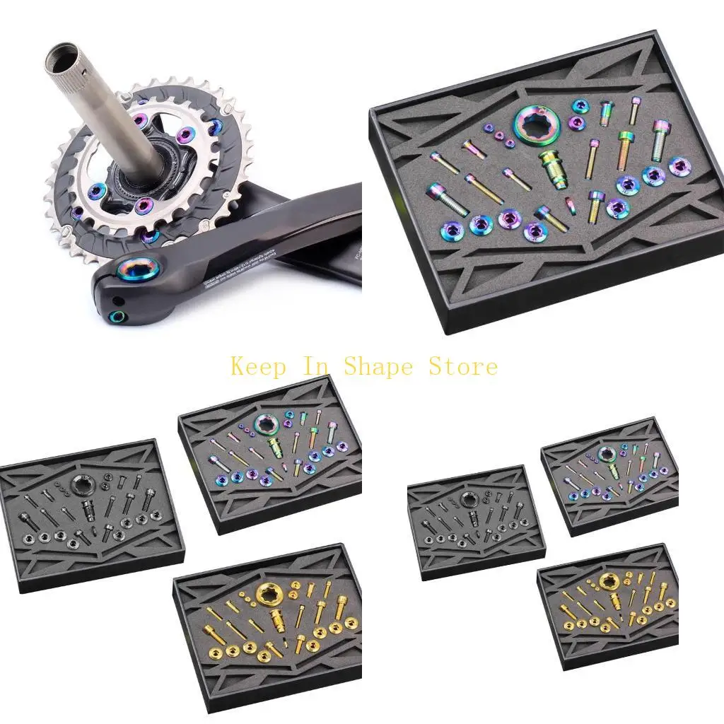 

U1JC для титанового сплава M7000 XT M8000, набор болтов переключения передач для горного велосипеда, комплект винтов для масла