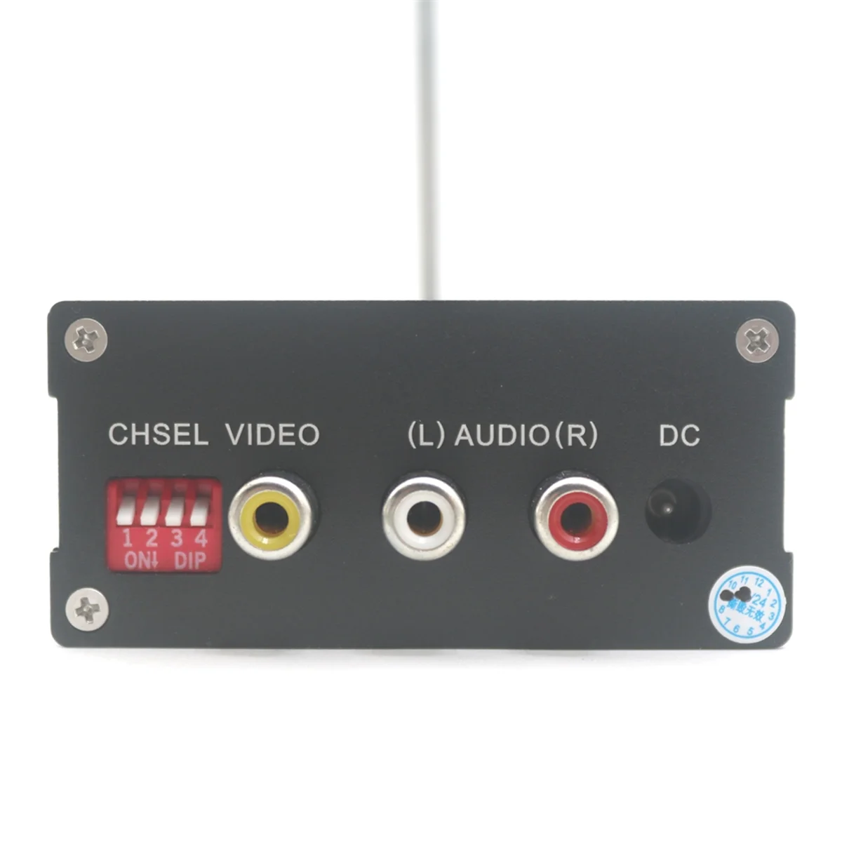 BFYLW 16CH TV Signal Transmitter UHF Wireless Video TV Transmitter Set Top Box to TV Transmission AV to UHF-TV PAL-D Format