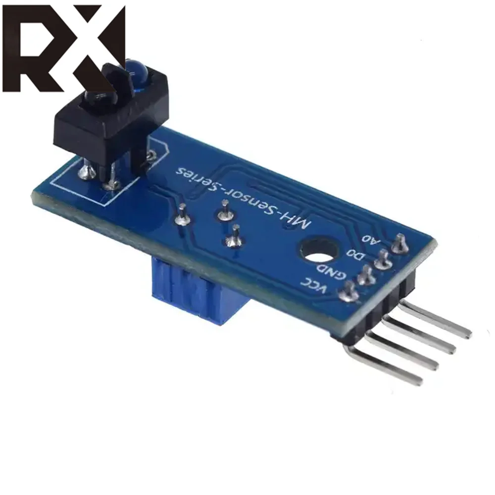 TCRT5000 Módulo Sensor Reflexivo Infravermelho, Interruptor fotoelétrico IR, Linha Barreira Track, Azul
