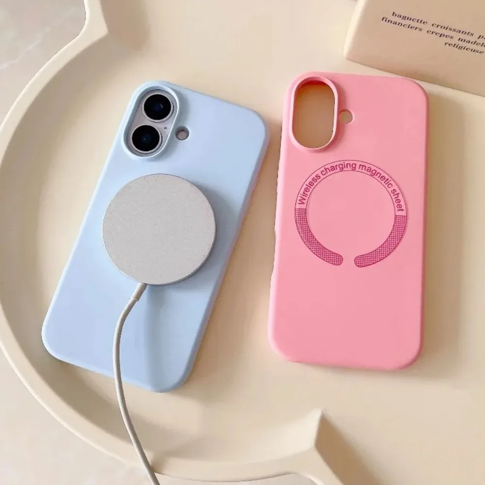 Liquid Silicone For Magsafe Phone Case For iPhone 18 Pro Max 17 16 15 14 13 12 ProMax Plus Soft Microfiber Lining Wireless Cover - view 3