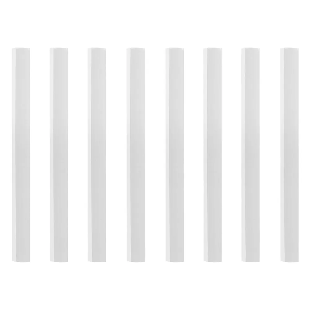8Pcs Replacement Rubber Lip for Dustpan Edge Strip Soft Resilient Dust Pan Rubber Edge Accessories Efficient Dust Collection